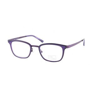 IOTA Suzanne Eyeglasses Purple  Violet Temple 48mm